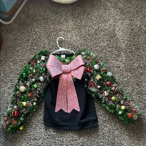 Handmade Christmas Wreath Sweater. OBO